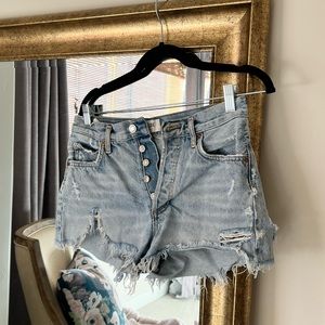 Agolde Parker cut off shorts